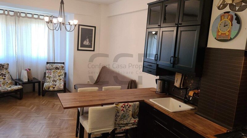 Calea Victoriei, Stirbei Voda, Cismigiu, apartament 2 camere cu balcon, mobilat